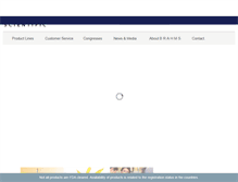 Tablet Screenshot of brahms.de